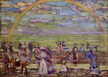 Maurice Brazil Prendergast : Rainbow